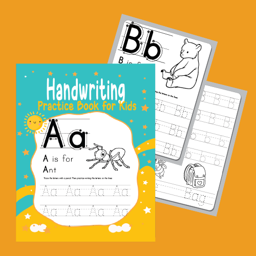 Handwriting Practice Book for Kids